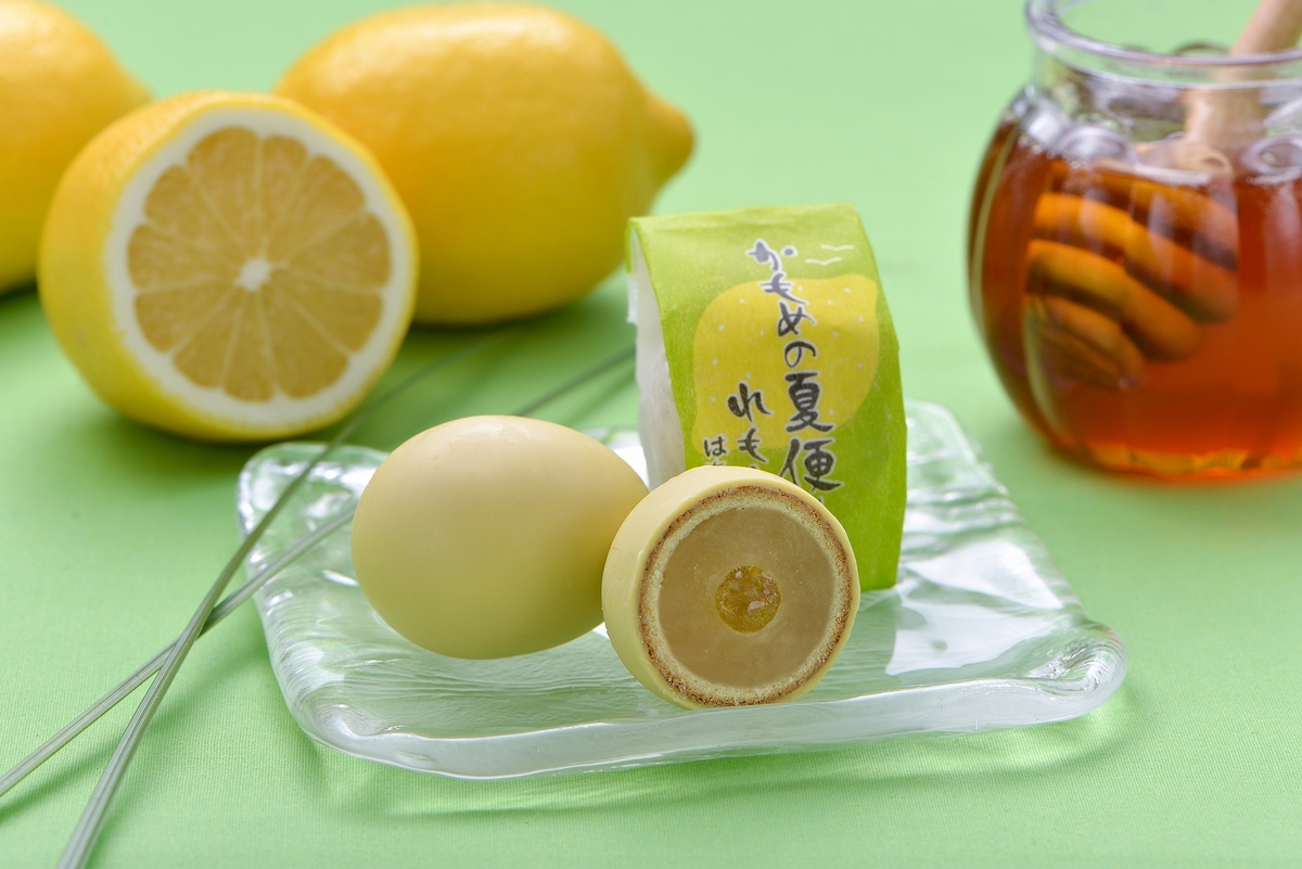 ご予約品[かもめの夏だよれもん6個入り　ゆかり堂きういどら焼き４個 季節限定】かもめの夏便り れもん（はちみつ入り） 6個入 | いわて銀河